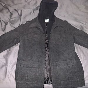 Class Club Jacket with Attachable Hood